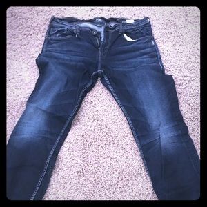 Men’s silver jeans